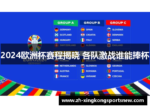 2024欧洲杯赛程揭晓 各队激战谁能捧杯